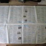 Несподіване виріб із газети