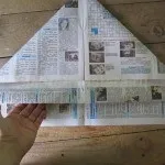 Несподіване виріб із газети