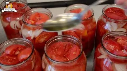 Rosii in suc de tomate proprii pentru iarna, rețeta pentru vârstele, cum să facă conserve, cu verde