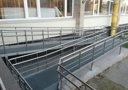 Balustrade pentru scări și rampe și tipuri specifice