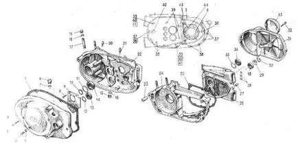 Dezasamblarea și asamblarea planetei ferrari motorului 5 - repararea și înlocuirea pieselor