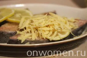 Dori риба печена в рецептата на фурна със снимка