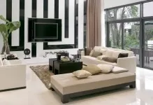 Шпалери в зал 2017 фото модні і сучасні для квартири, ідеї дизайну і поклейки, які поклеїти на