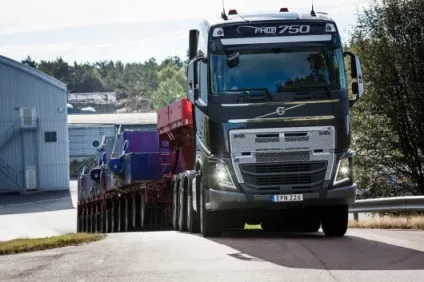 Нова коробка передач volvo здатна зрушити з місця 750 тонн вантажу (вантажу) Нова коробка передач volvo здатна зрушити з місця 750 тонн вантажу