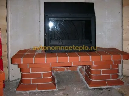 Облицювання камінної топки своїми руками (облицювання) Облицювання камінної топки своїми руками