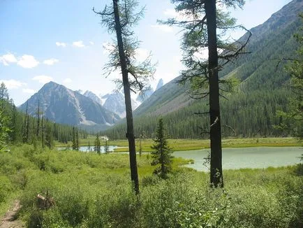 Lacul Shavlinsky în Altai în România