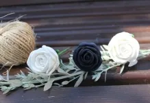 Hairpin с цветя на foamirana майстор-клас коса, фото рози, MK собствените си ръце