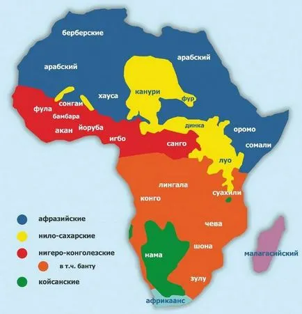 Câte limbi din Africa ce Africa