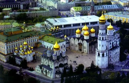 Catedrala din Moscova Kremlin Buna Vestire, Arhanghelul, Adormirea Maicii Domnului, locuri misterioase,