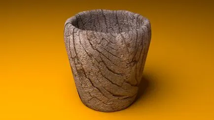 Създаване на дървени чаши в блендер