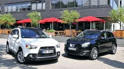 Сравнете Nissan Qashqai и Mitsubishi ASX