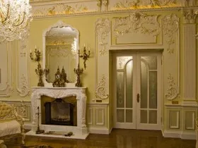 stil rococo in fotografii de interior și caracteristici de bază