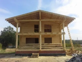 Construcție de case din lemn conform proiectelor si cheie de pret