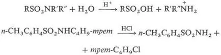 Sulfonamide - enciclopedie chimică - dicționare și enciclopedii