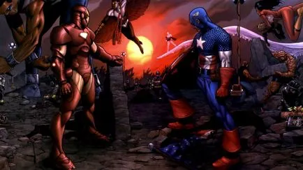 Stiv Rodzhers Captain America de benzi desenate Marvel