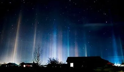 poli de lumină - un fascinant fenomen umkra naturale