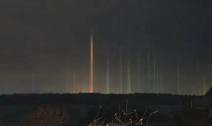 poli de lumină - un fascinant fenomen umkra naturale