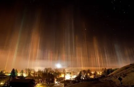 poli de lumină - un fascinant fenomen umkra naturale