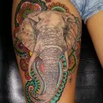 Tattoo Elephant értékek 7, 68 kép és vázlatok a legjobb