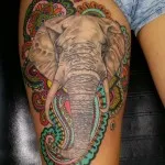 Tattoo Elephant értékek 7, 68 kép és vázlatok a legjobb