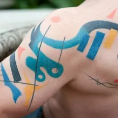 Tatuaje în stil abstract abstractizare tatuaj