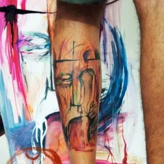 Tatuaje în stil abstract abstractizare tatuaj