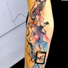 Tatuaje în stil abstract abstractizare tatuaj