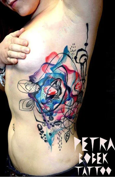 Tatuaje în stil abstract abstractizare tatuaj