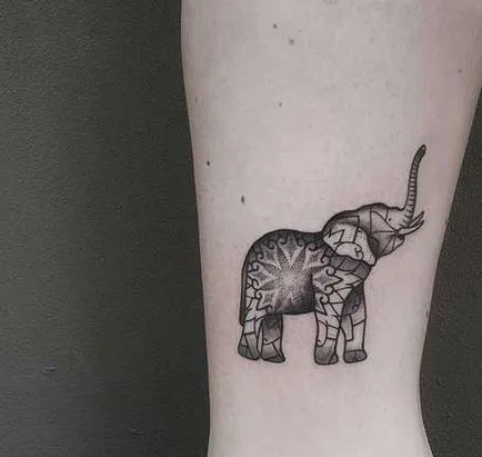 Tatuaj elefant tatuaje de valoare, 31 de fotografii, schițe