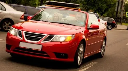 Test drive 9-3 convertibil (Saab 9-3 Convertible) căpută