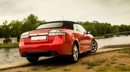 Test drive 9-3 convertibil (Saab 9-3 Convertible) căpută