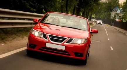 Тест задвижване Saab 9-3 конвертируеми (Saab 9-3 конвертируеми) предница