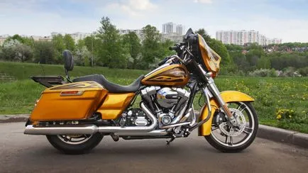 Tesztvezetés Harley-Davidson utcai siklik különleges