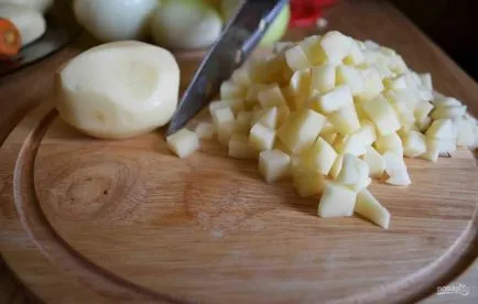 Dovleac cu carne în cuptor - un pas cu pas reteta cu fotografii de pe