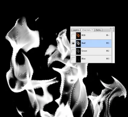 Вогняний текст в фотошопі, photoshop (photoshop) Вогняний текст в фотошопі, photoshop