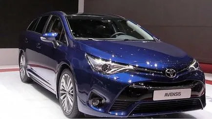 Toyota Avensis 2015-2016 új testület Ár Fotó Funkciók Toyota Avensis vélemények