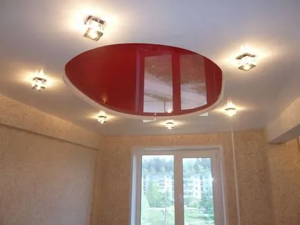Точкові світильники для гіпсокартонних стель з підсвічуванням, фото, вбудовані своїми руками,