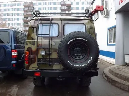 UAZ Hunter питка с комплект за захранване на тялото, купуват в Москва, цените през 2017 г., тунинг и продажба на официалния