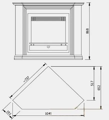 Corner камина си снимка ръце, рисунки, видео инструкция