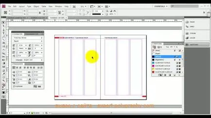 Lecția aspect revista InDesign