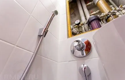 Инсталиране санитарна инсталация душ и връзка в тоалетната