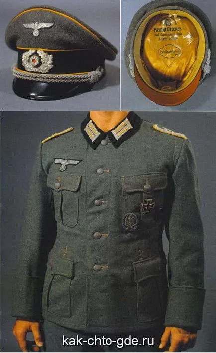 Katonai egyenruha a katonák a Wehrmacht