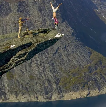 Trolltunga Norvégia