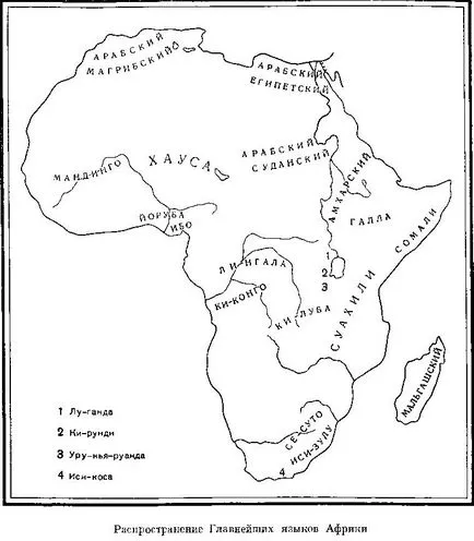 Nyelvek és az irodalom az afrikai népek