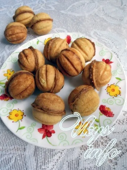 Горішки зі згущеним молоком в радянській Горішниця - рецепт з фото (згущеним молоком) Горішки зі згущеним молоком в радянській Горішниця - рецепт з фото