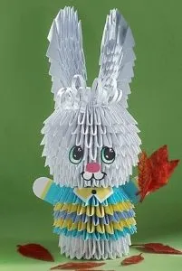 Hare origami ábrák összeszerelésére és fotó-videó bemutató