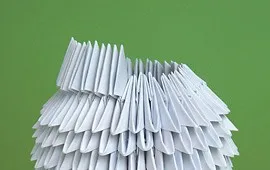 Hare origami ábrák összeszerelésére és fotó-videó bemutató