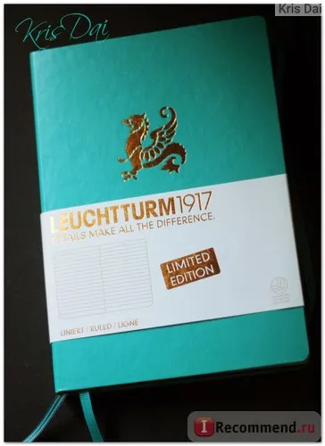 Notebook leuchtturm1917 notebook-mediu - «legendar - leuchtturm1917 (Limited