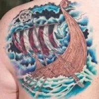 Jelentés hajó tetoválás