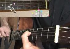4 ok drebezzhniya húrok egy gitárt, videó gitár leckék